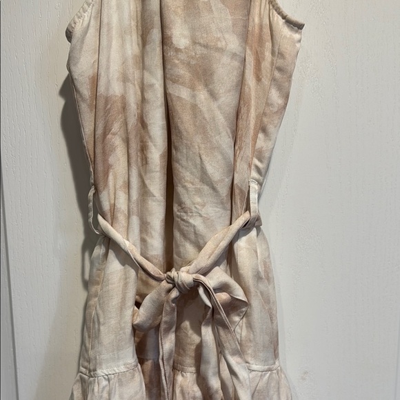 Cloth & Stone Cream Halter Backless Sundress - Picture 4 of 8